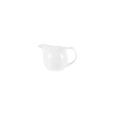 Saturn dia.4" h:2.75" 5 oz. Round White Porcelain Creamer
