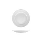 Saturn dia.7.75" Round White Porcelain Plate