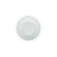 Saturn dia.7.75" Round White Porcelain Plate