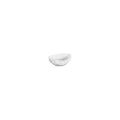 Amorf 4" x 3.5" x h:0" 4 oz. Organic Warm White Vitrified Bowl