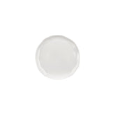Amorf 8.25" x 8.25" Organic Warm White Vitrified Plate