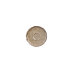 Clay 6.25" x 6.25" x h:0" Organic Terracotta Vitrified Saucer