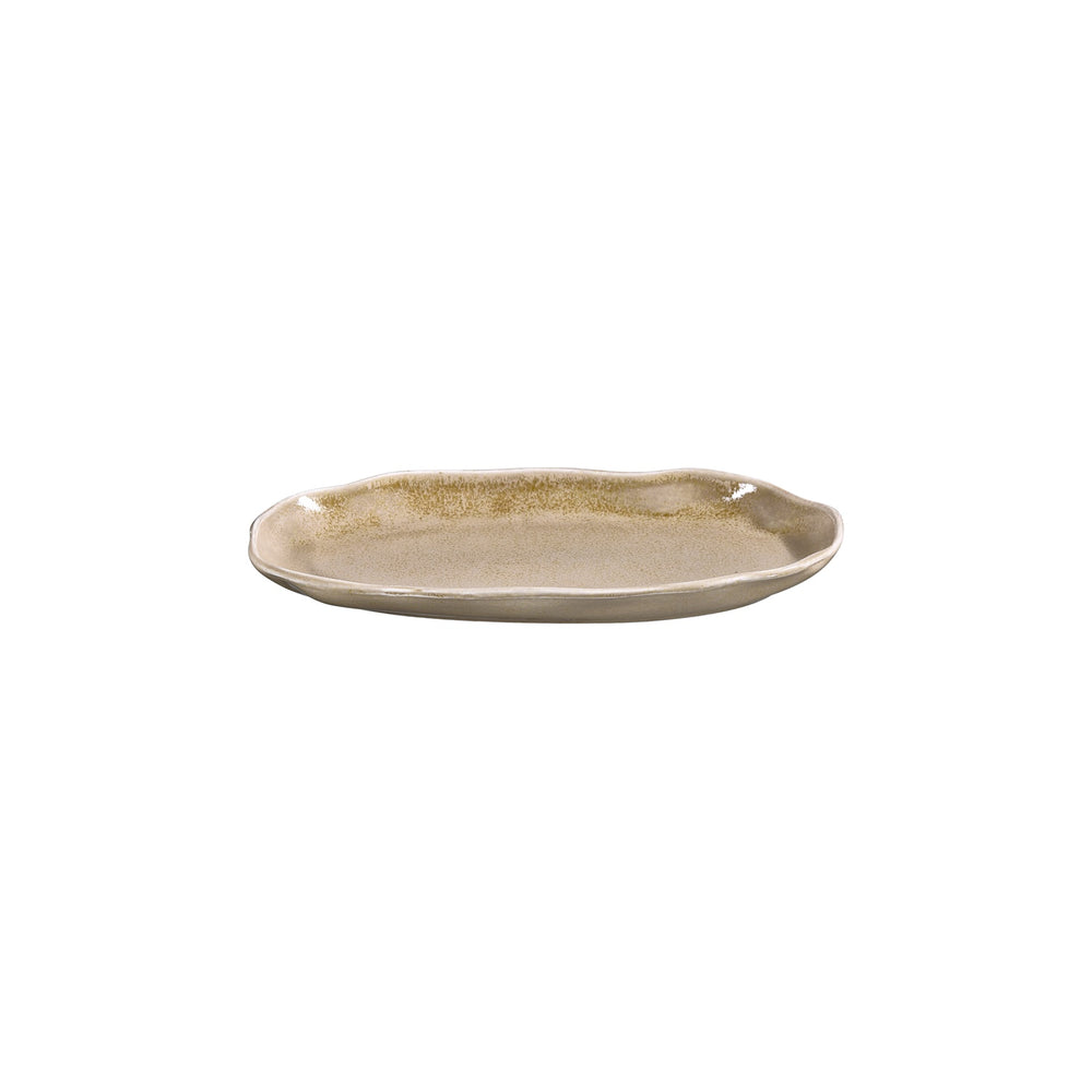 Clay 11.5" x 6.5" Organic Terracotta Vitrified Plate
