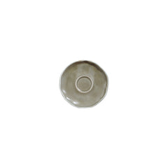 Moss 6.25" x 6.25" x h:0" Organic Green Vitrified Saucer