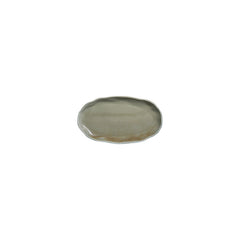 Moss 7.5" x 4.25" Organic Green Vitrified Plate