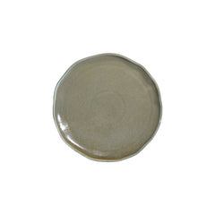 Moss 10.75" x 10.75" Organic Green Vitrified Plate