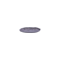Viola 7.5" x 4.25" Organic Purple Vitrified Plate