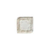 Antico 6" x 6" Square Brown Vitrified Plate