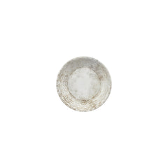 Antico dia.6" h:1.25" 7 oz. Round Brown Vitrified Deep Plate