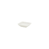 Gourmet 4.25" x 4" x h:0" Square Warm White Vitrified Bowl