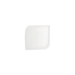 Gourmet 6" x 6" Square Warm White Vitrified Plate