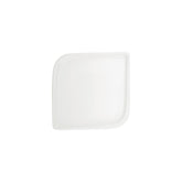 Gourmet 9" x 9" Square Warm White Vitrified Plate