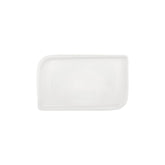 Gourmet 11.75" x 7" x h:0" Rectangular Warm White Vitrified Platter