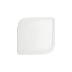 Gourmet 11" x 11" Square Warm White Vitrified Plate