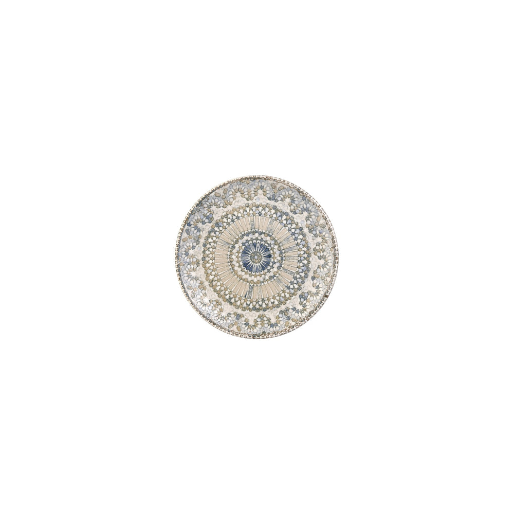Azora dia.6.75" Round Decorated Vitrified Plate