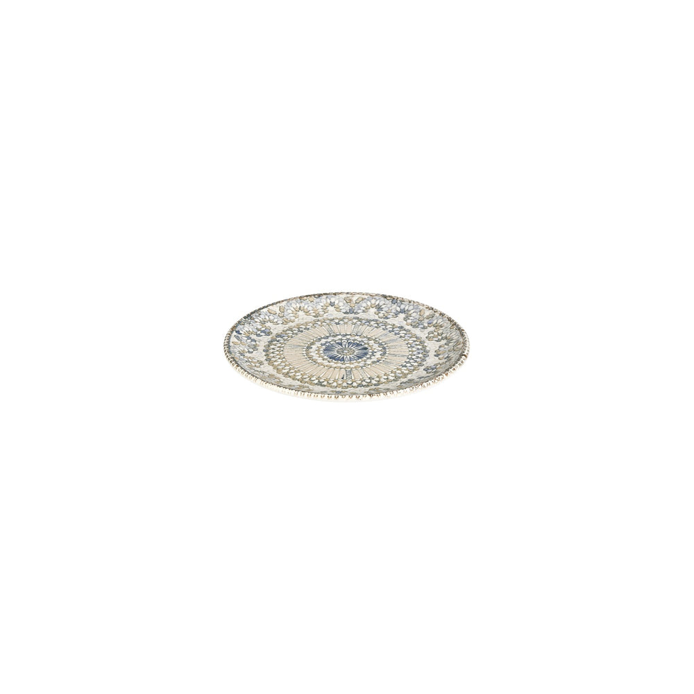 Azora dia.7.5" Round Decorated Vitrified Plate