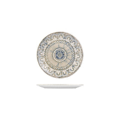 Azora dia.8.25" Round Decorated Vitrified Plate