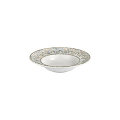 Azora dia.10.75" h:0" 17 oz. Round Decorated Vitrified Deep Plate