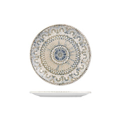 Azora dia.10.75" Round Decorated Vitrified Plate