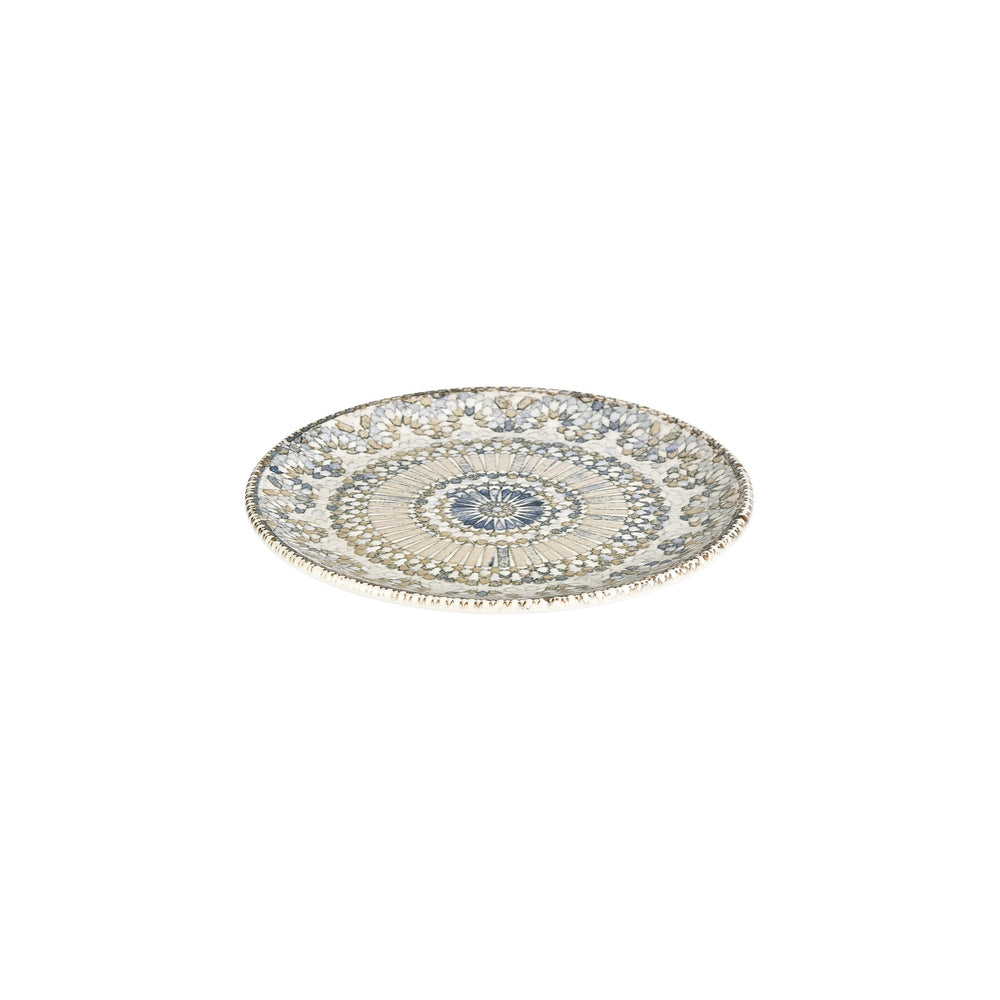 Azora dia.10.75" Round Decorated Vitrified Plate