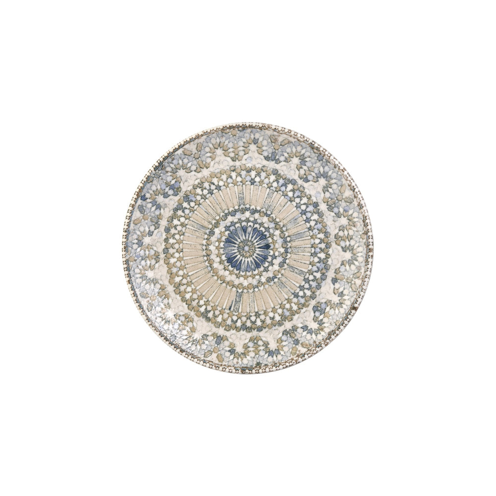 Azora dia.10.75" Round Decorated Vitrified Plate