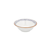 Edera dia.9.5" h:0" 54 oz. Round Blue Vitrified Bowl