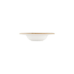 Edera Cobalt dia.9.75" h:2" 14 oz. Round Blue Vitrified Deep Plate