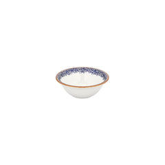 Edera Cobalt dia.6.25" h:2.25" 17 oz. Round Blue Vitrified Bowl