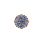 Edera Cobalt dia.6.75" Round Blue Vitrified Plate