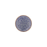 Edera Cobalt dia.7.5" Round Blue Vitrified Plate