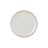 Dust dia.11.75" Round Beige Vitrified Plate