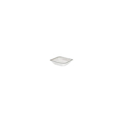Ephyra 4" x 3.5" x h:0.5" 2 oz. Square Gray Vitrified Bowl