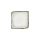 Ephyra 9.75" x 9.75" Square Gray Vitrified Plate