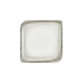 Ephyra 11" x 11" Square Gray Vitrified Plate