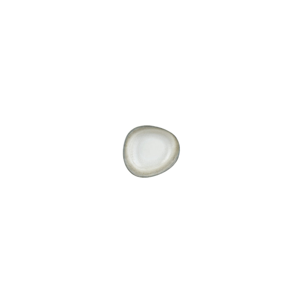 Ephyra 4" x 3.5" x h:0" 3 oz. Organic Gray Vitrified Bowl