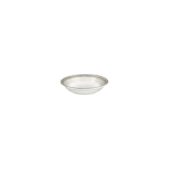 Ephyra dia.6" h:0" 7 oz. Round Gray Vitrified Deep Plate