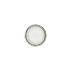 Ephyra dia.6.75" Round Gray Vitrified Plate