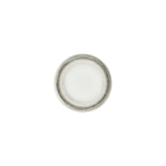 Ephyra dia.7.5" Round Gray Vitrified Plate