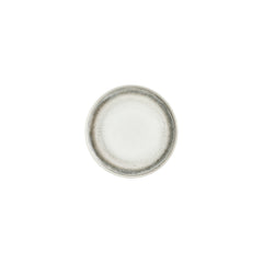 Ephyra dia.7.5" Round Gray Vitrified Plate