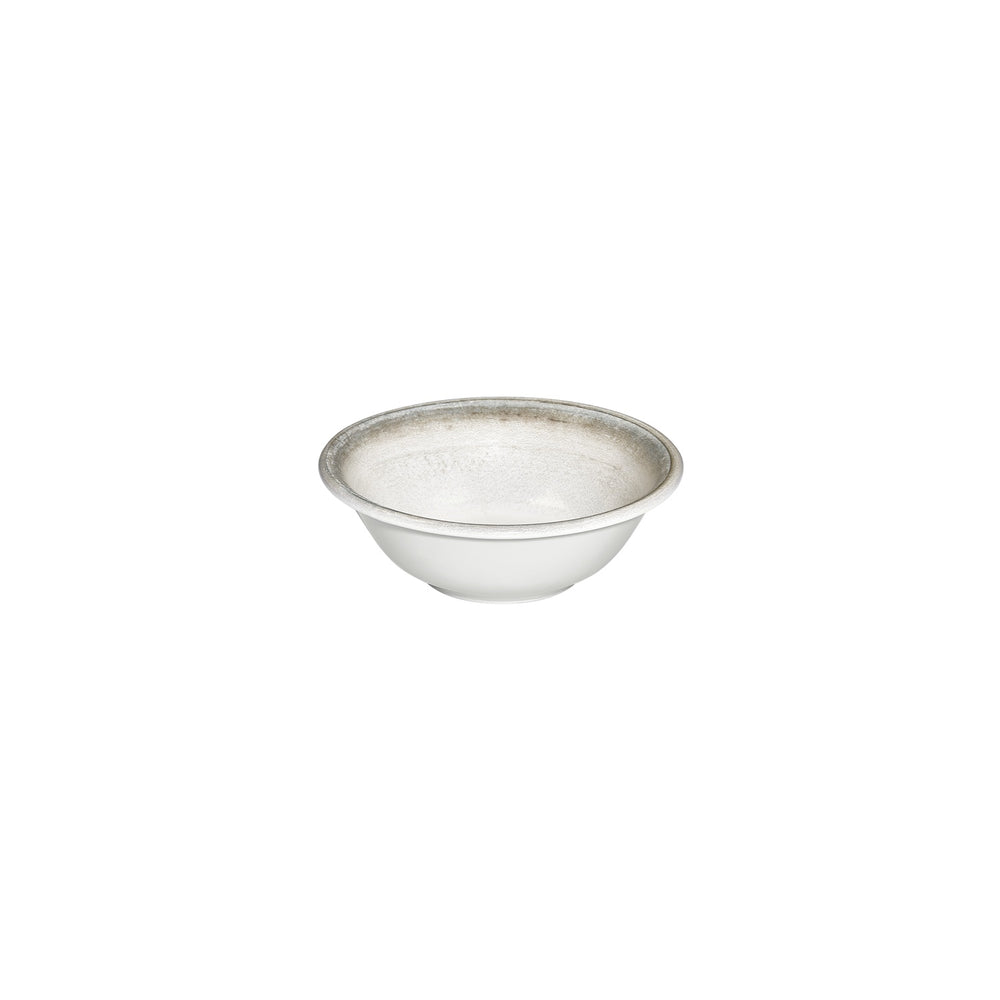 Ephyra dia.7.75" h:0" 30 oz. Round Gray Vitrified Bowl