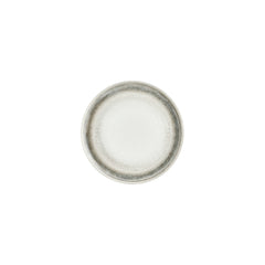 Ephyra dia.8.25" Round Gray Vitrified Plate