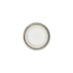 Ephyra dia.8.25" Round Gray Vitrified Plate