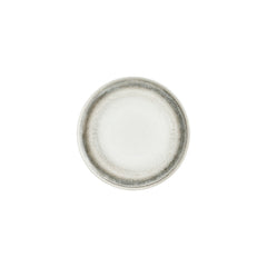 Ephyra dia.9" Round Gray Vitrified Plate
