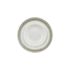 Ephyra dia.10.75" h:0" 17 oz. Round Gray Vitrified Deep Plate