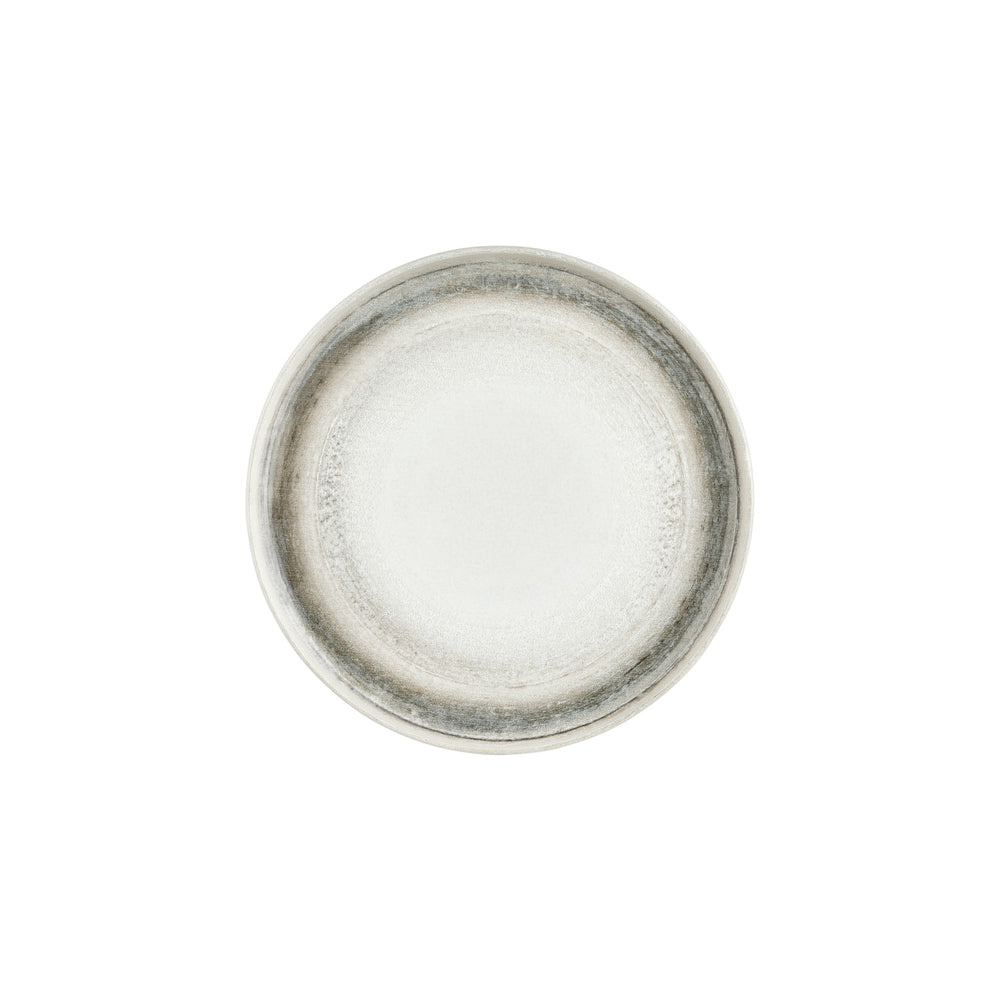 Ephyra dia.10.75" Round Gray Vitrified Plate