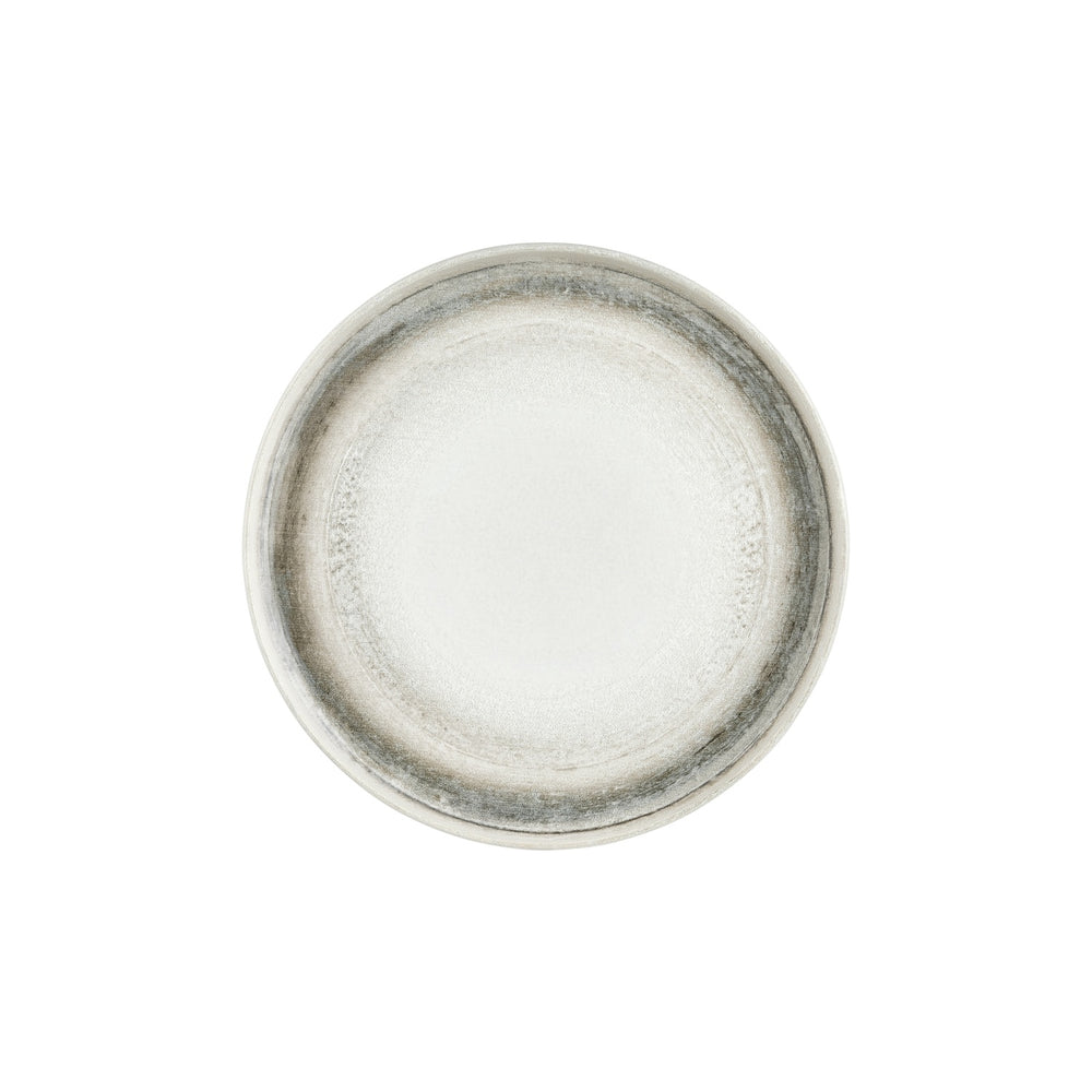 Ephyra dia.11.75" Round Gray Vitrified Plate