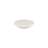 Gourmet dia.9" h:0" 34 oz. Round Warm White Vitrified Deep Plate