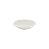 Gourmet dia.9.75" h:0" 44 oz. Round Warm White Vitrified Deep Plate