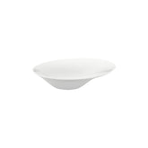 Gourmet 11.75" x 11.75" x h:0" 24 oz. Organic Warm White Vitrified Deep Plate