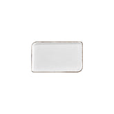 Grace 9.5" x 6" Rectangular Brown Vitrified Plate